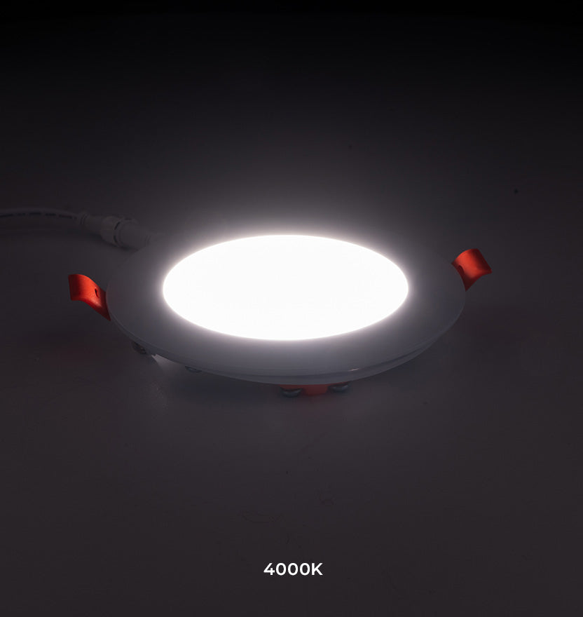 4.75" Adjustable White Ultra-Thin Round Recessed Light (9W)