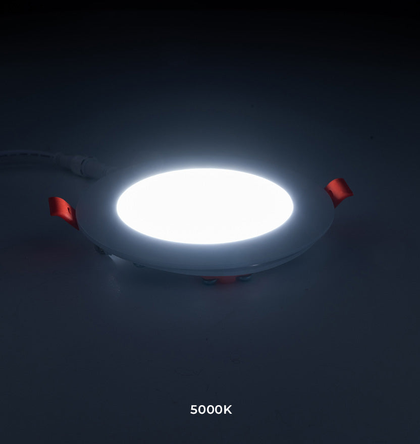 4.75" Adjustable White Ultra-Thin Round Recessed Light (9W)