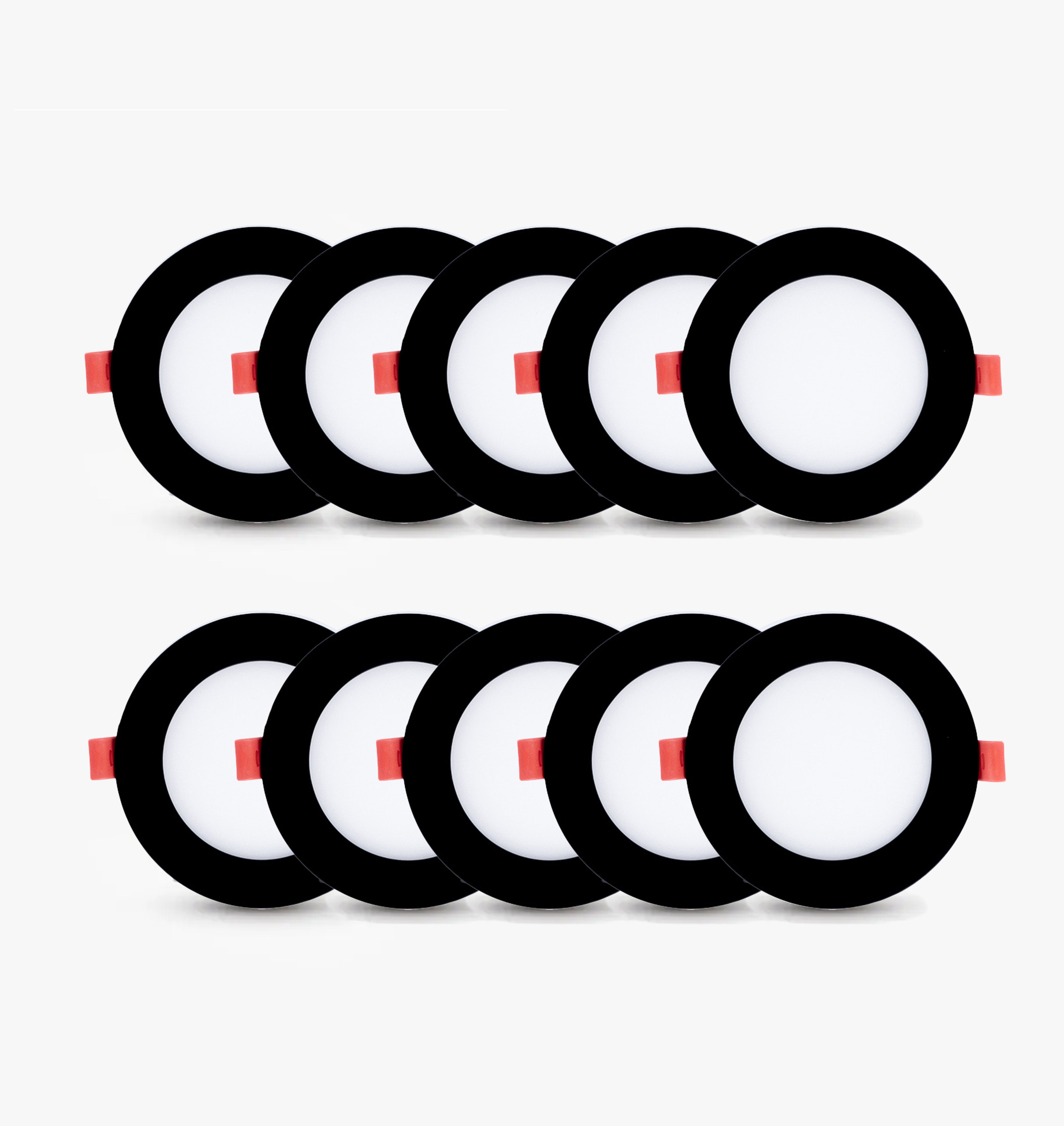 4.75" Adjustable White Ultra-Thin Round Recessed Light (9W)