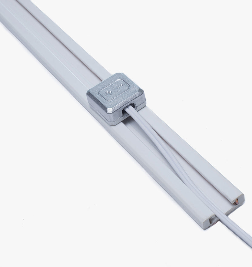 Quick Connector for Universal Wired Low Voltage Retail Shelf Lighting System