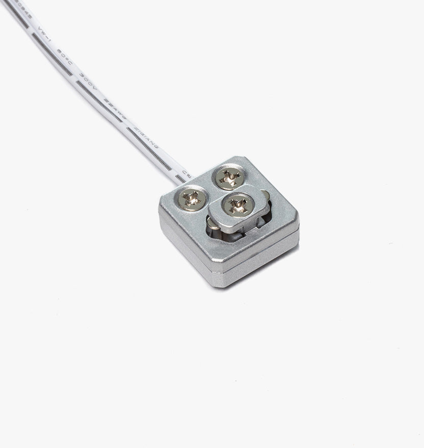 Quick Connector for Universal Wired Low Voltage Retail Shelf Lighting System