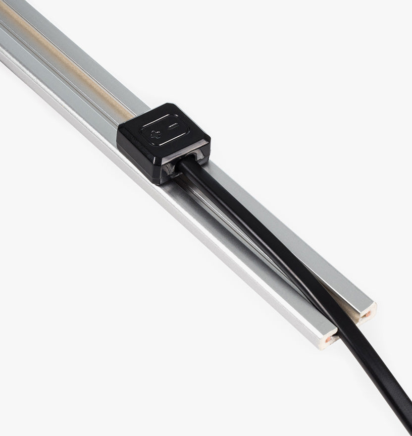 Quick Connector for Universal Wired Low Voltage Retail Shelf Lighting System