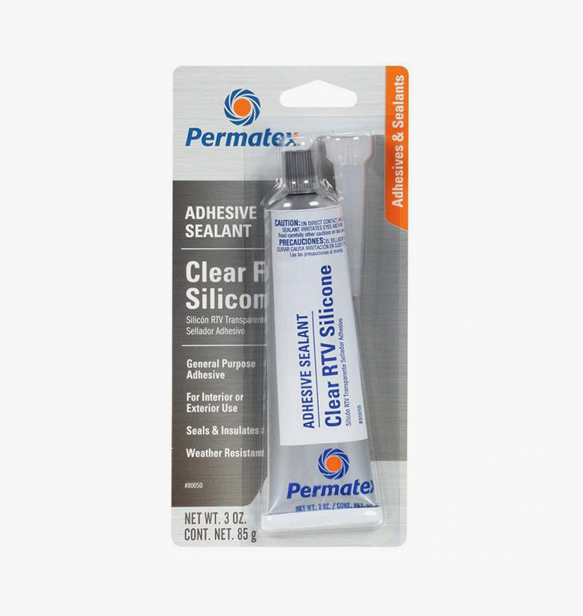 Permatex Clear RTV Silicone Adhesive for Waterproof LED Strip Lights