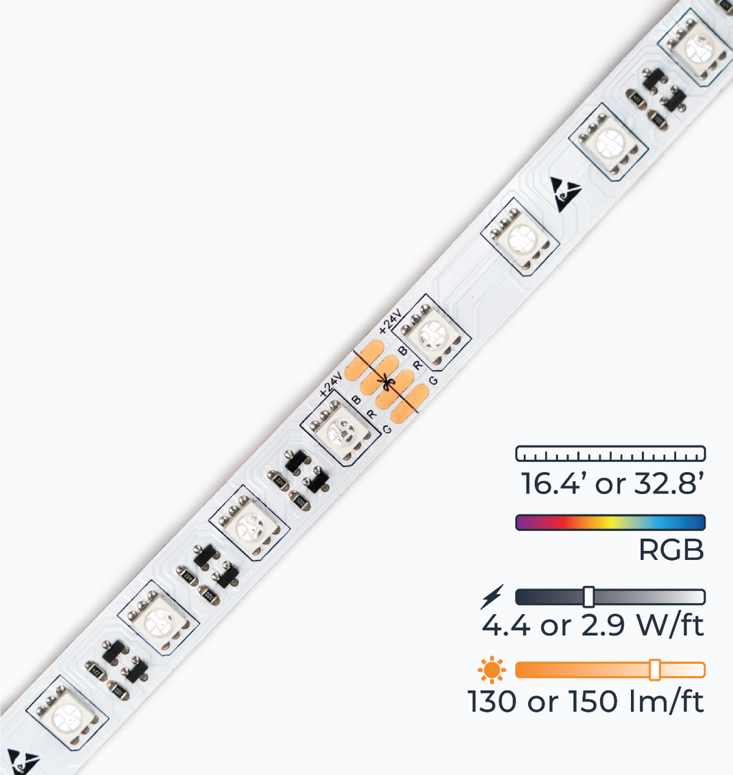RGB Color Changing LED Strip Lights - aspectLED