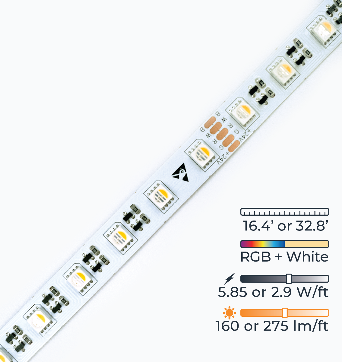 Endless™ LED Strip Light - RGBW Color Changing
