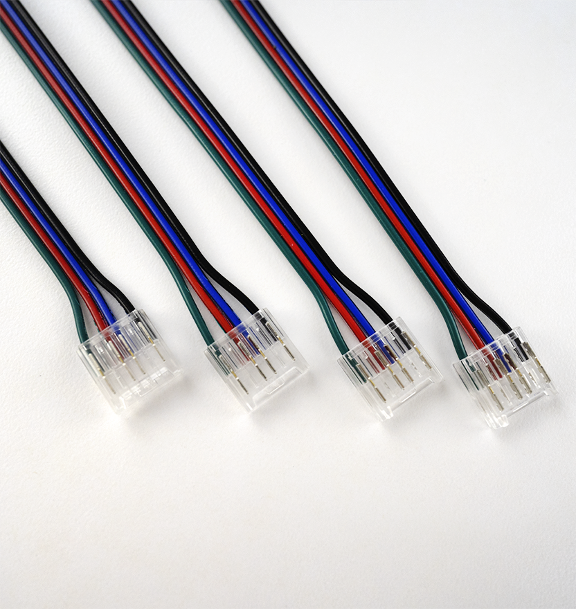 Endless RGB Solderless Pigtail Bite Connector