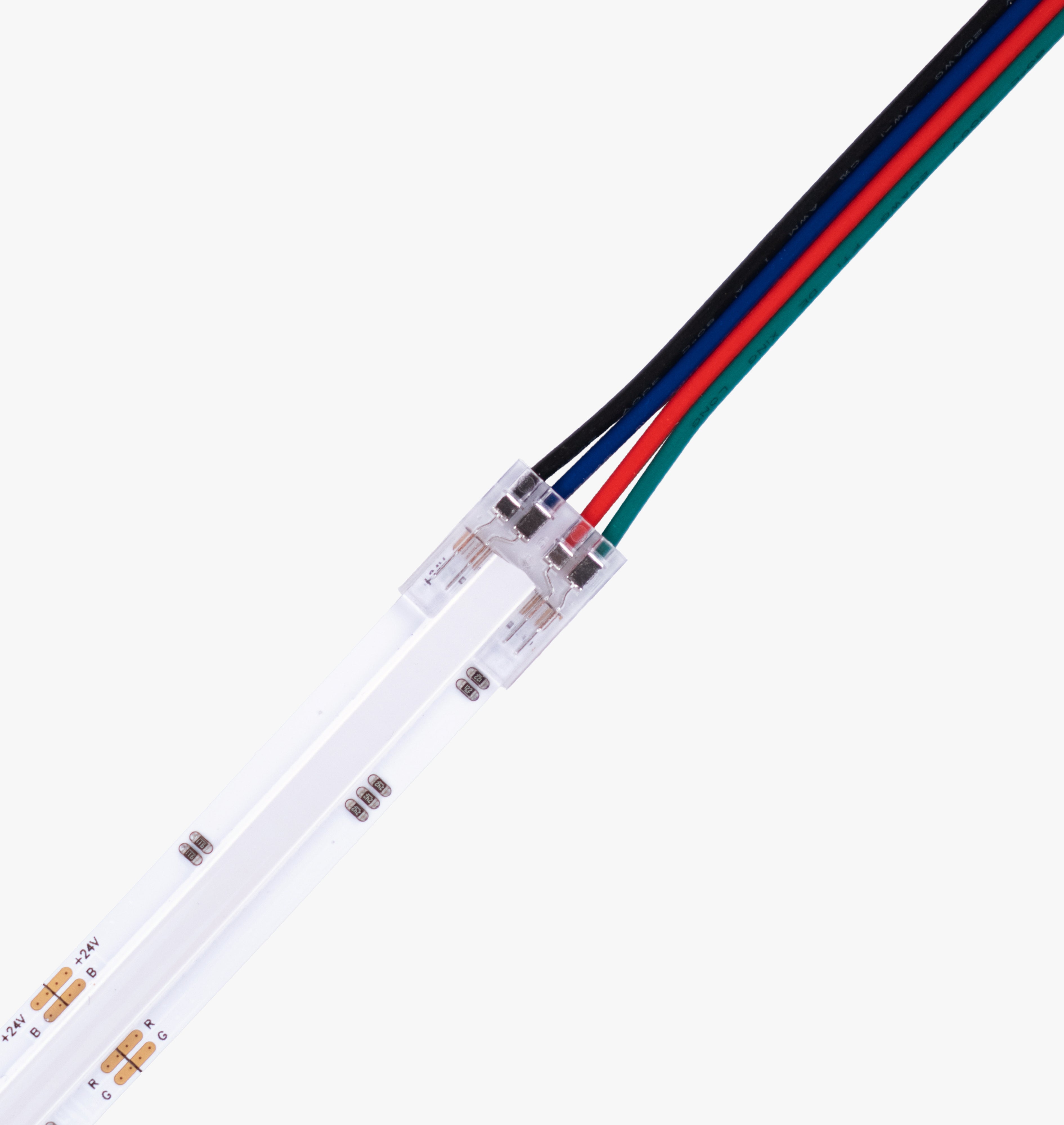 L-Series RGB Solderless Pigtail Bite Connector