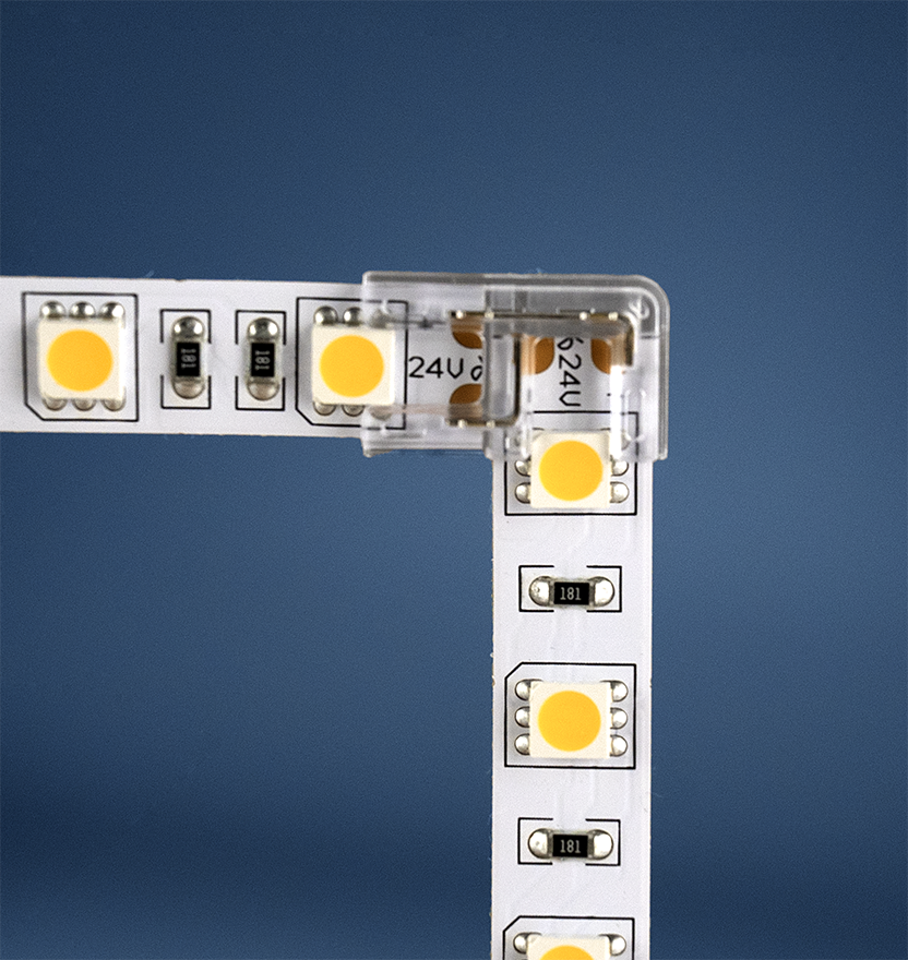 W-Series Solderless 90 Degree Angle Splice Bite Connector