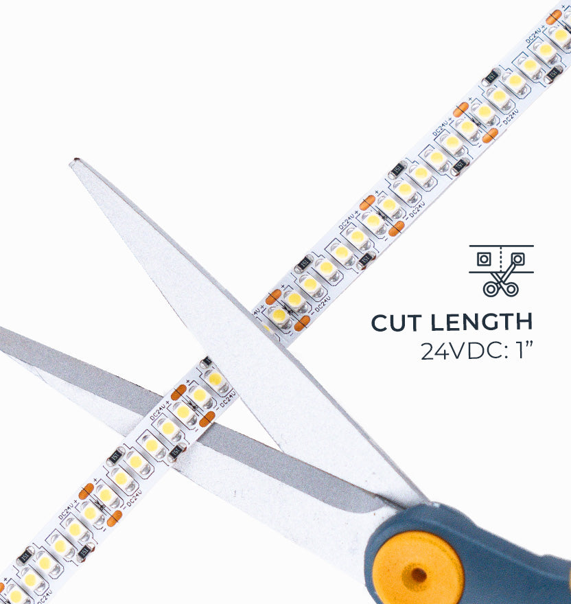 D-Series High Density Flexible LED Strip Light - High Output (72 LEDs/foot)