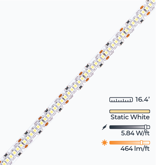 D-Series High Density Flexible LED Strip Light - High Output (72 LEDs/foot)