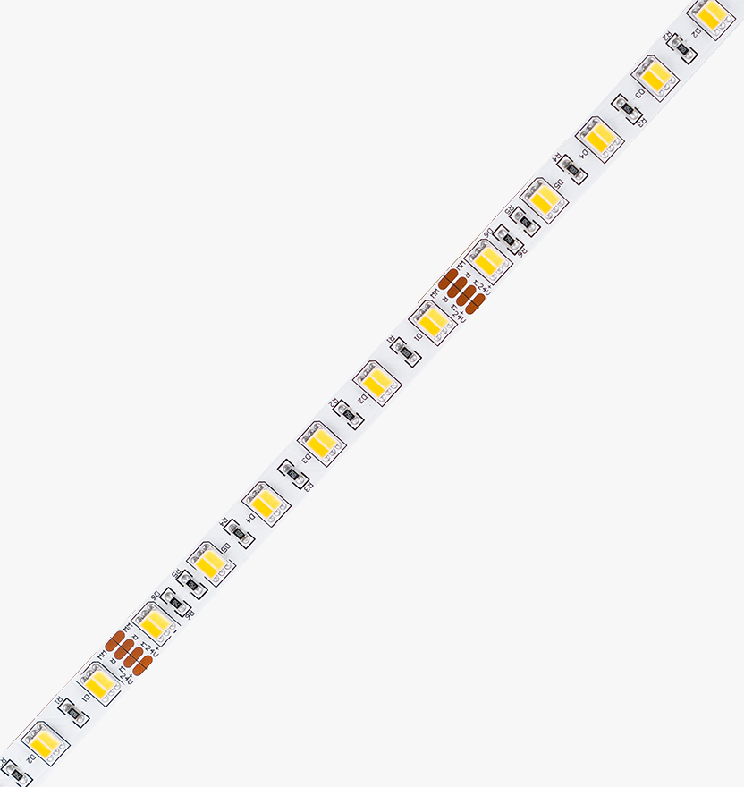 W-Series Dynamic Variable White Color Tuning Flexible LED Strip Light - Ultra Bright (18 LEDs/foot)