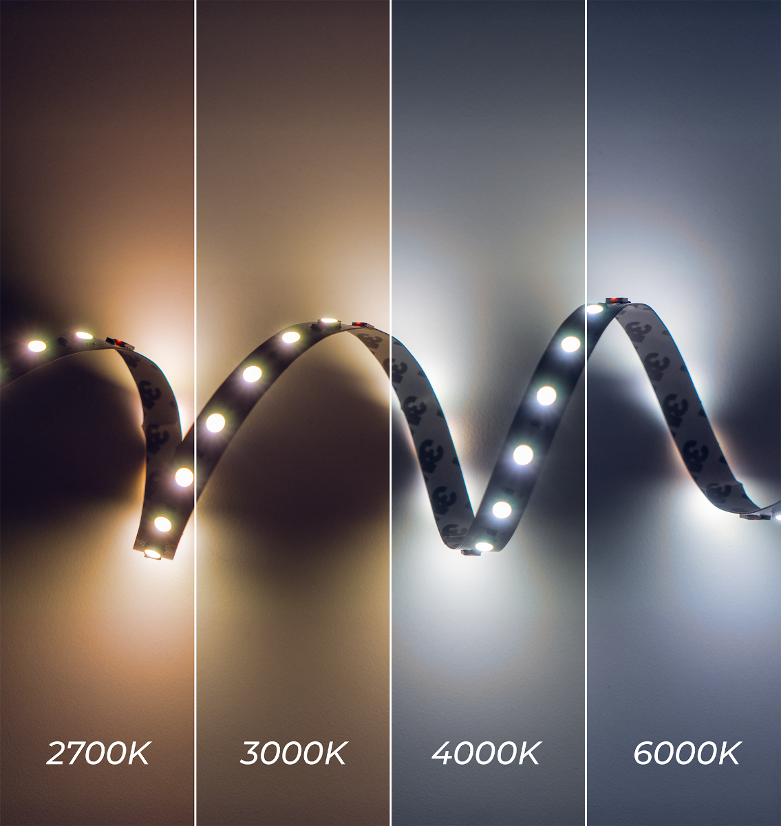 WideLine LED Strip Light – RGBW Color Changing