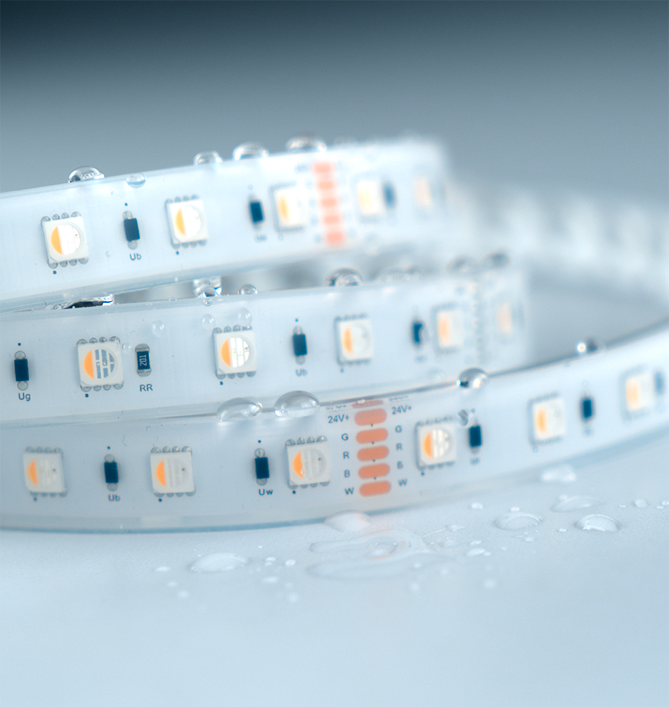 WideLine LED Strip Light – RGBW Color Changing - Waterproof