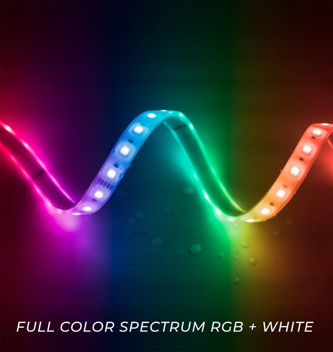 WideLine LED Strip Light – RGBW Color Changing - Waterproof