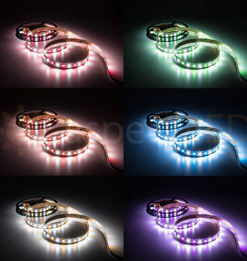 W-Series LED Strip Light - Ultra Bright - RGBW Color Changing