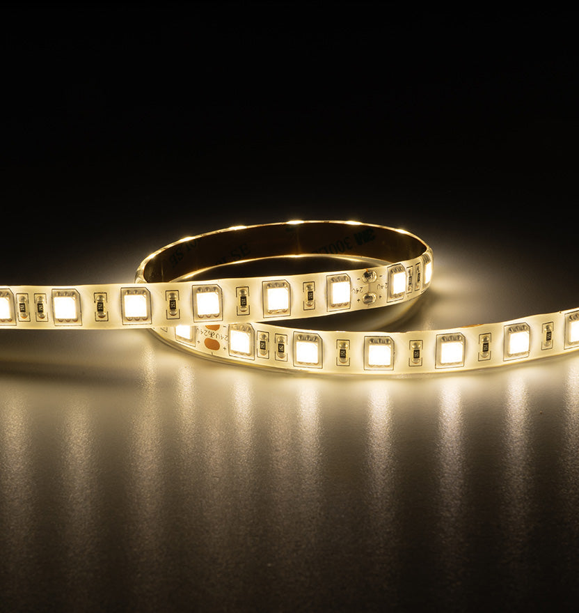 W-Series LED Strip Light - Ultra Bright - Single Color - Waterproof