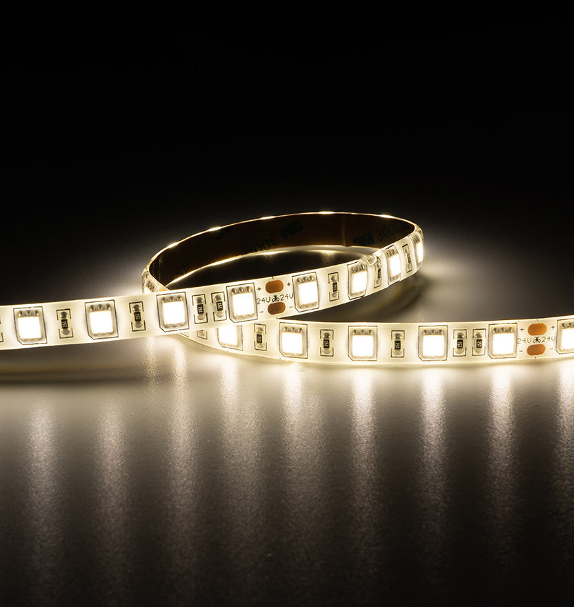 W-Series LED Strip Light - Ultra Bright - Single Color - Waterproof