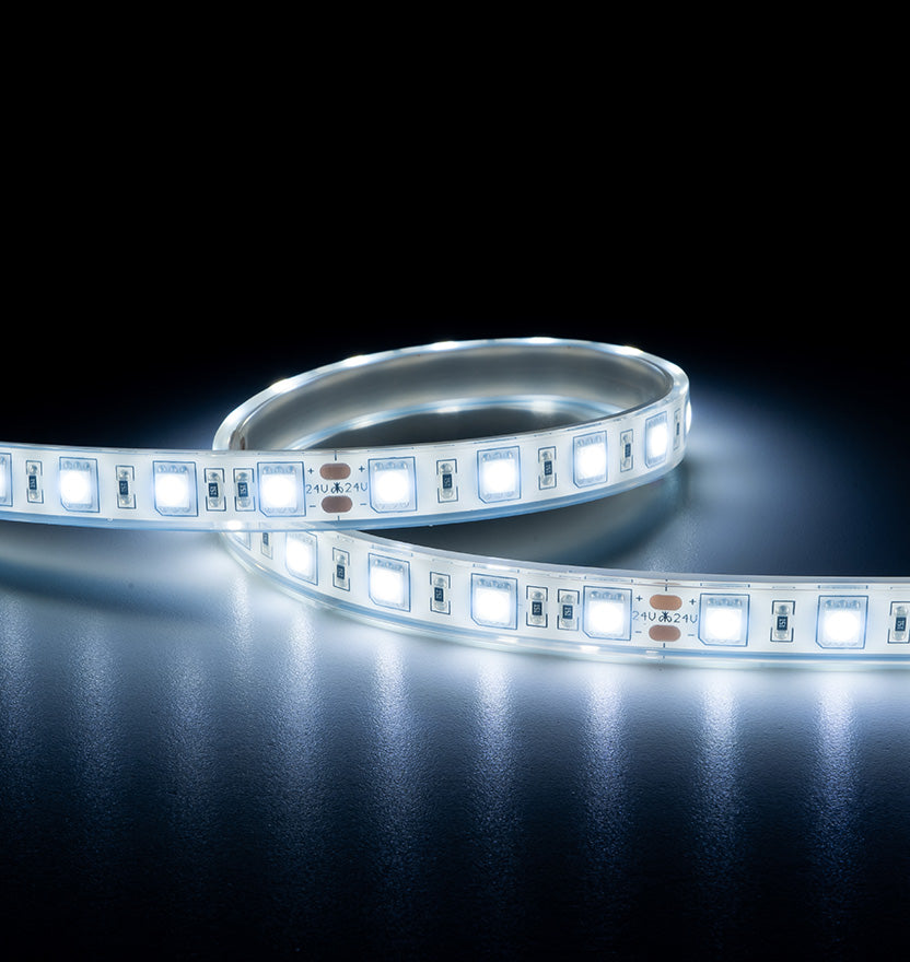 W-Series LED Strip Light - Ultra Bright - Single Color - Waterproof