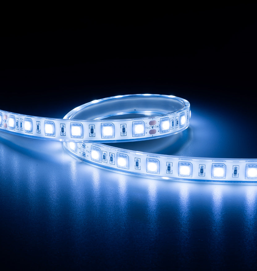 W-Series LED Strip Light - Ultra Bright - Single Color - Waterproof