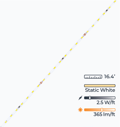 X-Series Flexible LED Strip Light - Ultra Bright (24 LEDs/foot)