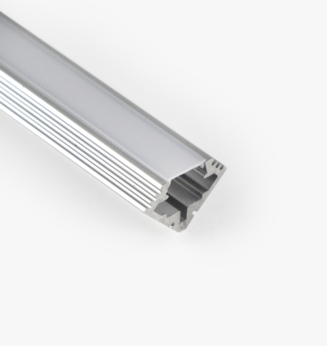 Corner Mount LED Channel, Narrow - Silver - 10PK