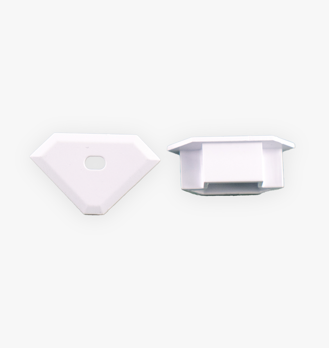 End Caps for Wide Corner Mount Channel (set of 2)