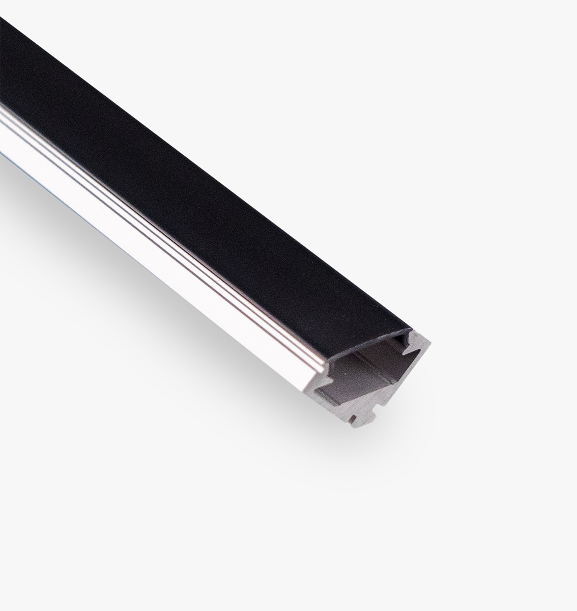 Corner Mount LED Channel, Wide - 10PK - Silver