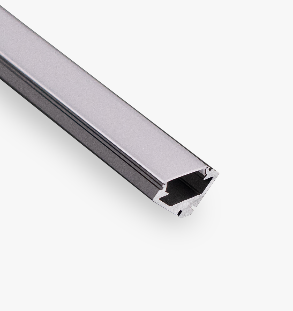 Corner Mount LED Channel, Wide - 5PK - Black