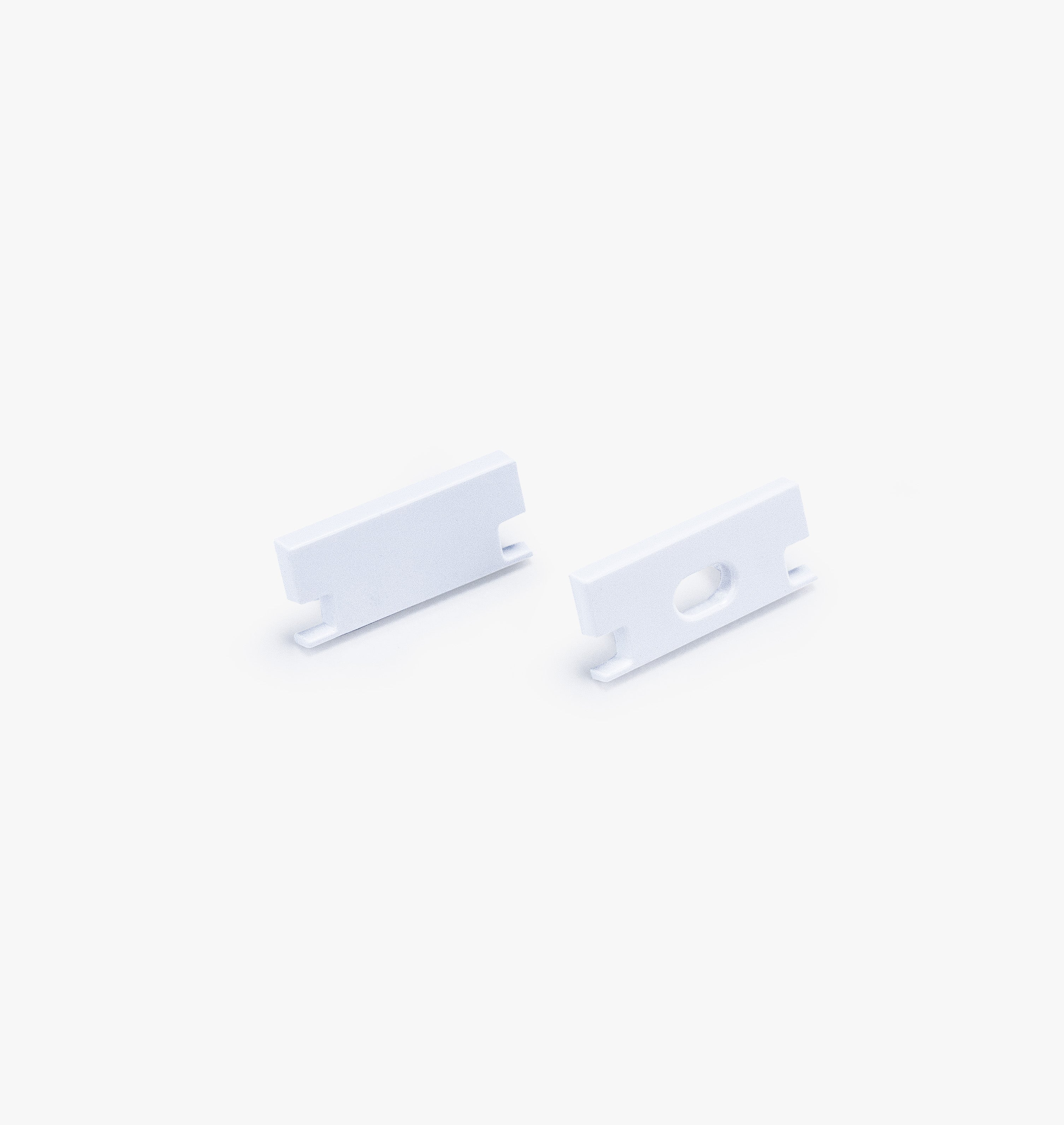 End Caps for In-Floor Mounting Channel (Set of 2)
