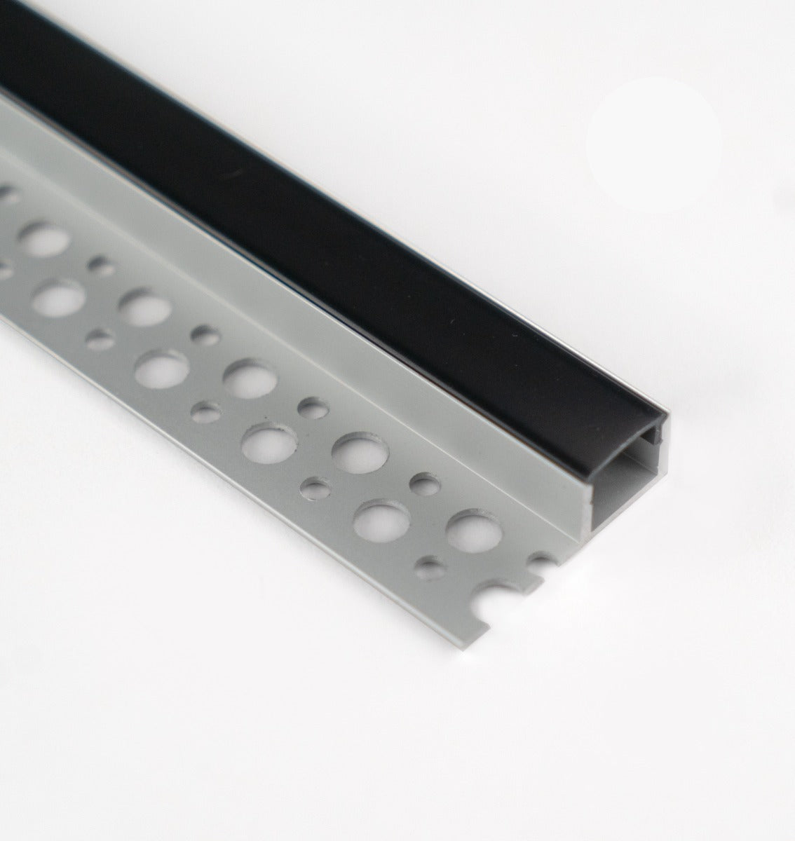 Tile-In LED Edge Profile Channel, Narrow - Silver