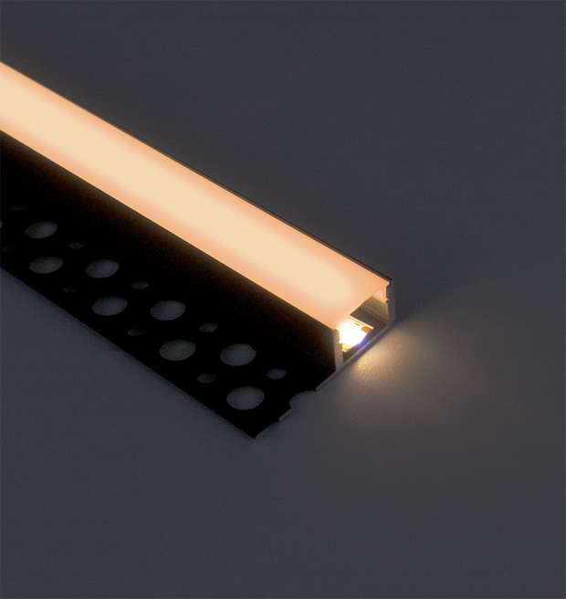 Tile-In LED Edge Profile & Channel, Narrow – aspectLED