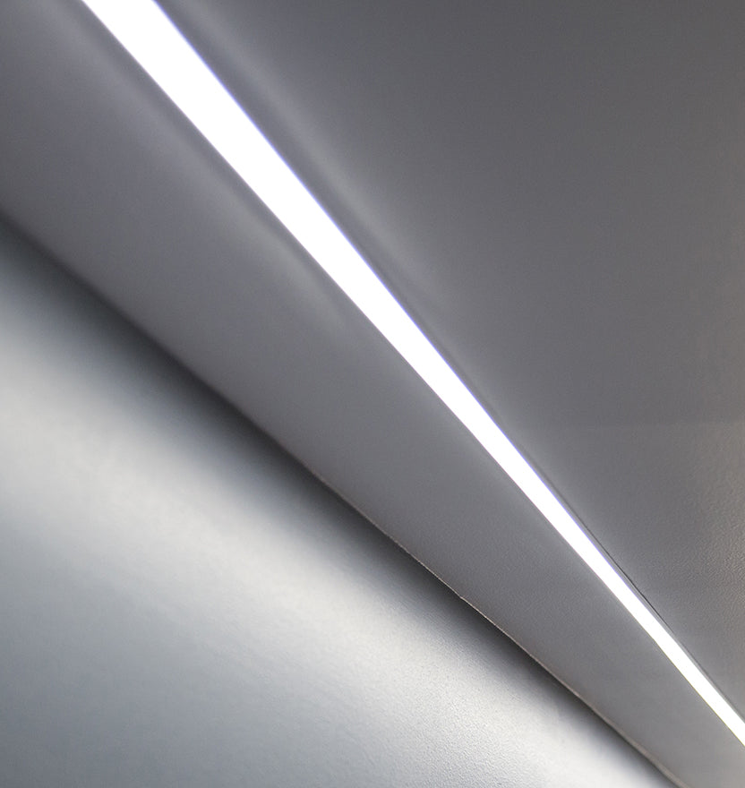 Recessed Aluminum Mounting Channel for Flexible Strip Lights