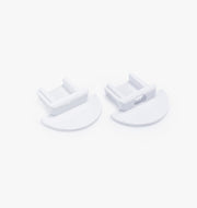 End Caps for Recessed Mounting Channel (Set of 2)