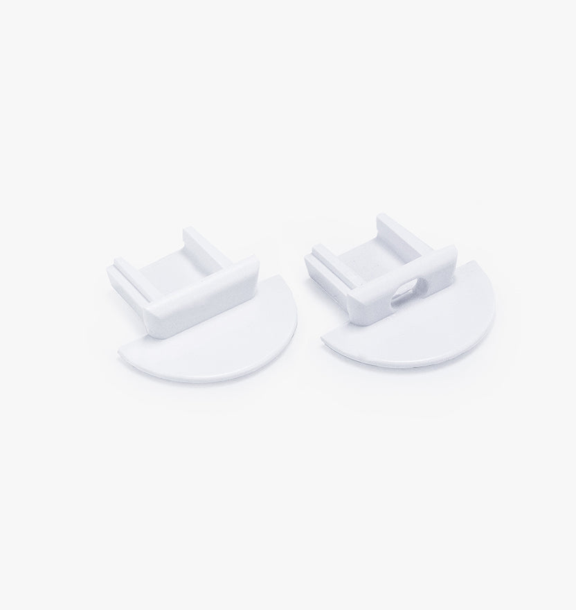 End Caps for Recessed Mounting Channel (Set of 2)