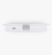 End Caps for Wide, Recessed Channel