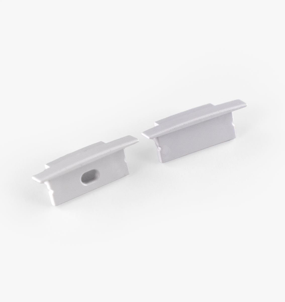 End Caps for Wide Recessed LED Channel (Set of 2)