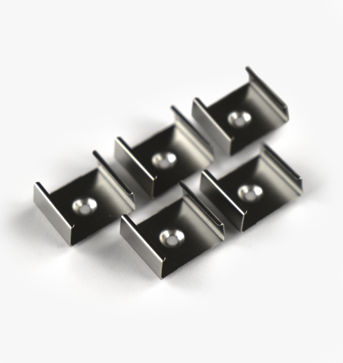 Mounting Clips for Wide Recessed Channel