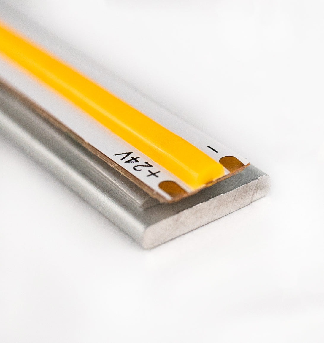 LED Heat Sink + Custom Fixture Component – 12mm – aspectLED