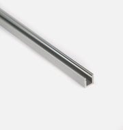 Micro LED Channel - 5PK - Silver