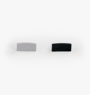 End Caps for Narrow Surface Mount Channel (Set of 2)