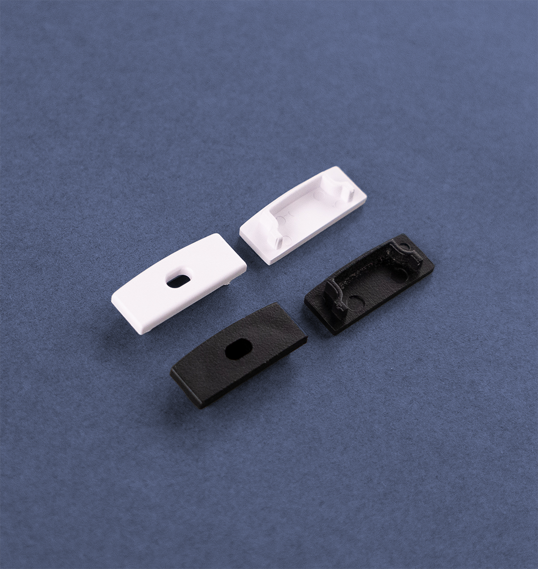 End Caps for Wide Surface Mount Channel (set of 2)
