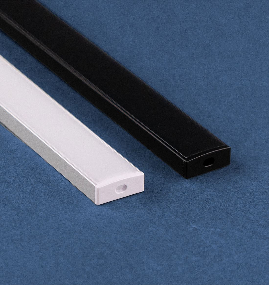 Surface Mount LED Channel, Universal Wide - 1 - Black