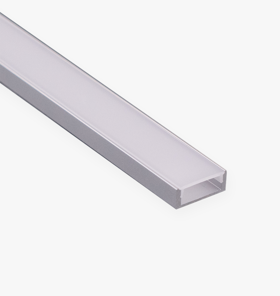 Surface Mount LED Channel, Universal Wide - 5PK - Silver