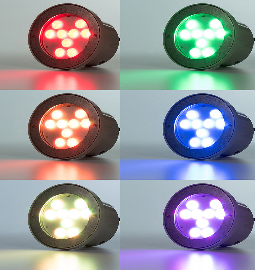 6" Pool/Spa/Pond Ultra Bright Underwater Light (9 LED - 27W) - 24VDC