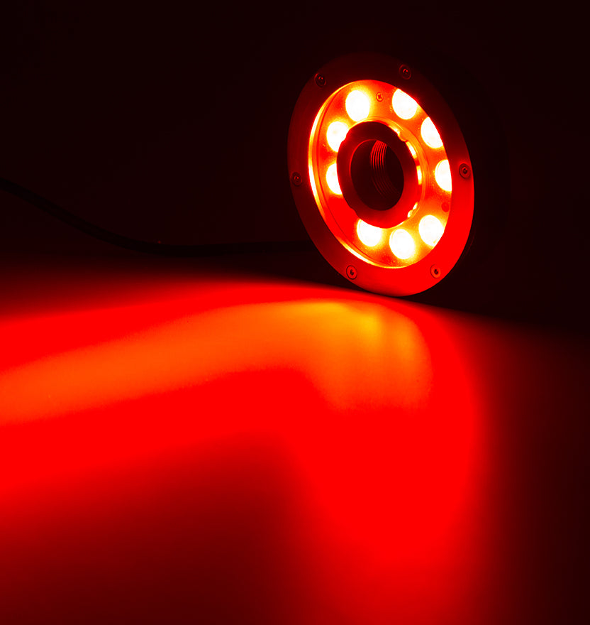 RGB+White (RGBW) Underwater/Submersible Fountain Light (36W) - 24VDC