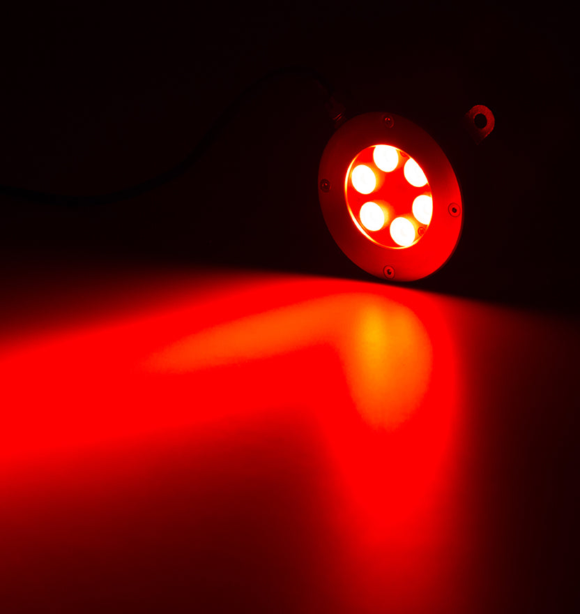 RGBW Surface Mount Ultra Bright Underwater Light (24W) - 24VDC
