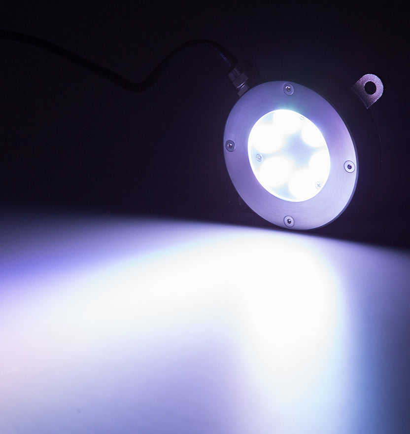 RGBW Surface Mount Ultra Bright Underwater Light (24W) - 24VDC