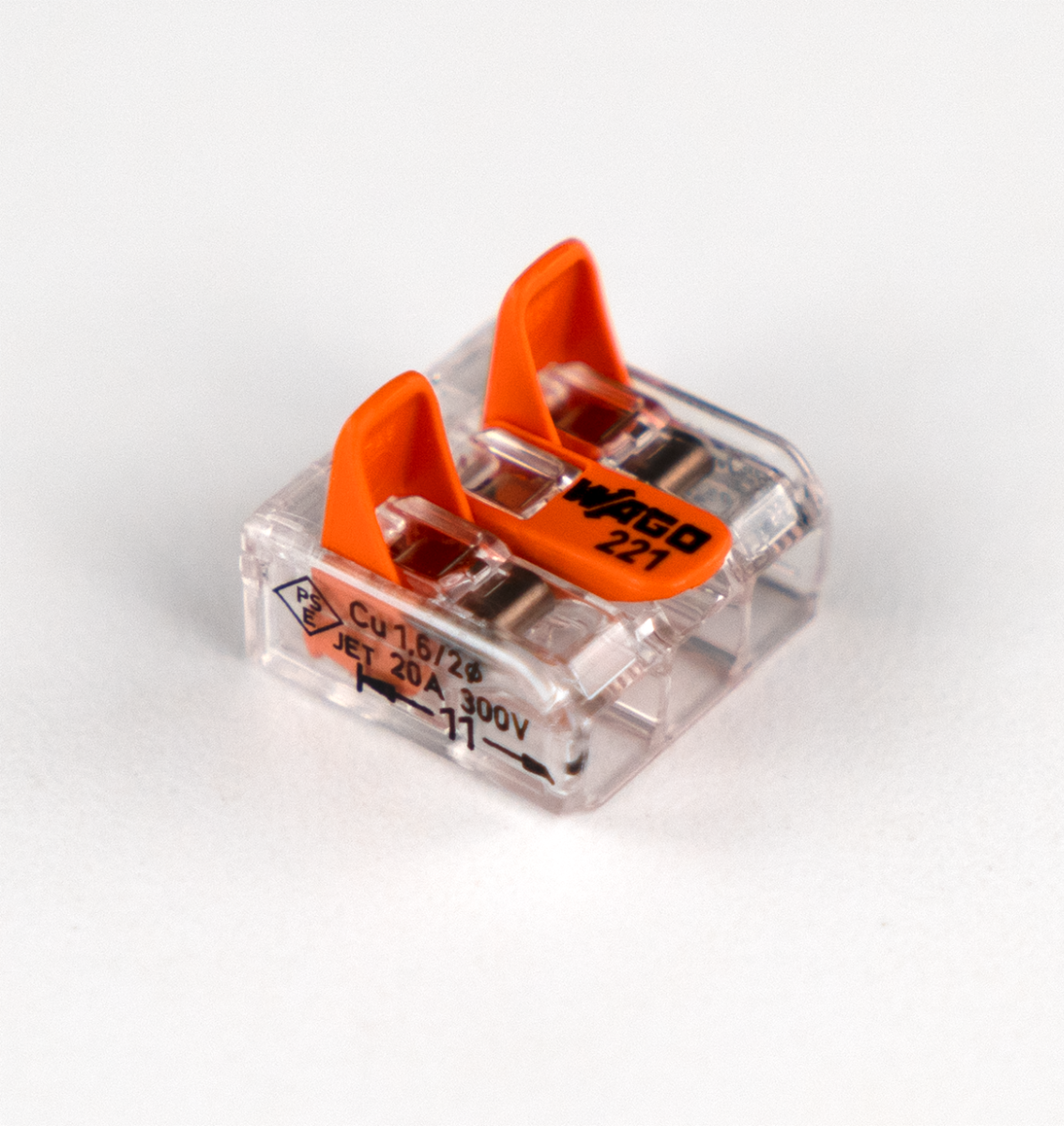 Wago 3-Wire Lever Nuts Conductor Compact Splicing Connectors, 12-24 AWG