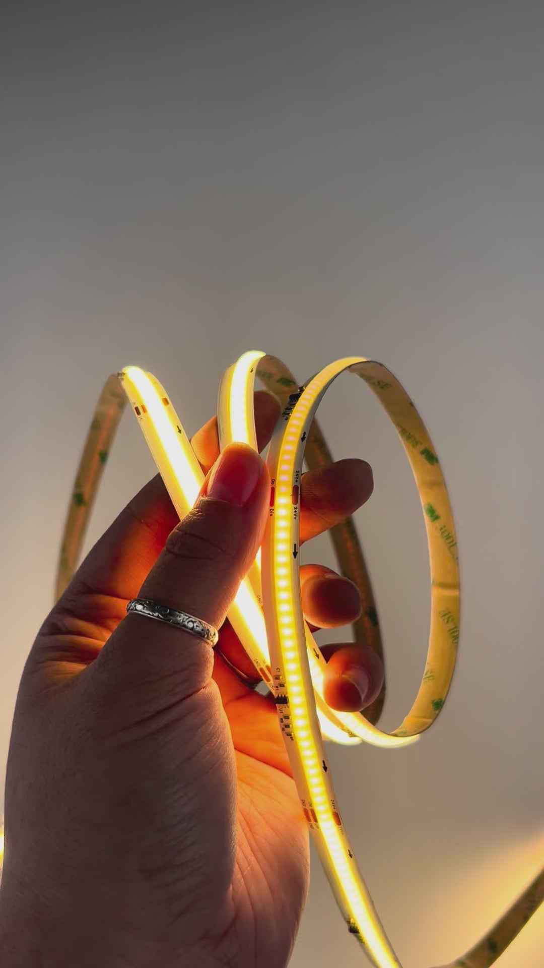 Load video: Dotless™ Strip Light - SPI Addressable, Warm White